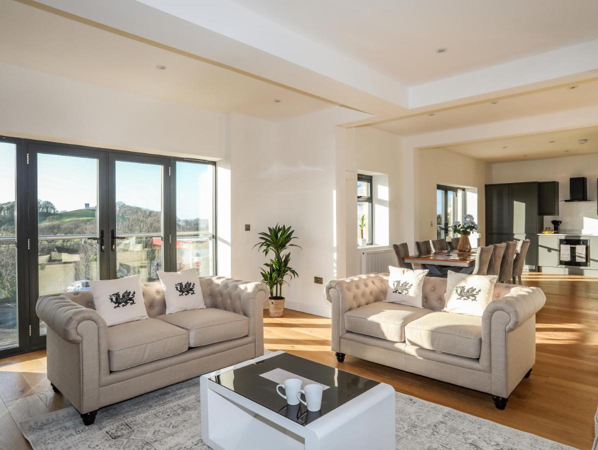 Bryn Min Manton Penthouse Apartment Caernarfon Bagian luar foto